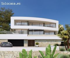 Lujosa Villa con Vistas al Mar en Calpe - Elegancia Moderna con Impresionantes Vistas