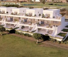 Villas pareadas de obra nueva en Los Alcázares.