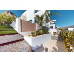 Villas de lujo de nueva construcción en Polop con impresionantes vistas