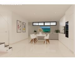 VILLAS DE OBRA NUEVA EN FINESTRAT CON VISTAS AL MAR