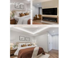 PISO EN EL BARRIO DE ALMAGRO, DE 194 m2 TERRAZA DE 19 m2. 3 hab/3 baños + aseo
