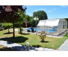 ESTUPENDO CHALET CON PISCINA Y PARCELA EN COLES