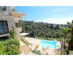Preciosa casa independiente con piscina privada y vistas despejadas al mar en Sitges!!!