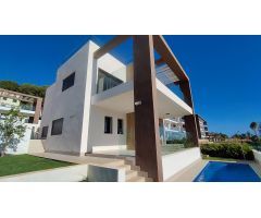Mallorca, Font de Sa Cala, villa amueblada nueva 3 dormitorios con piscina en venta