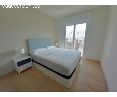 Magnífico ático de dos dormitorios y dos baños.