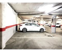 Plaza de parking grande en alquiler.