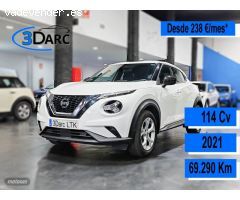 Nissan Juke DIG-T 84 kW (114 CV) 6M/T Acenta de 2021 con 69.290 Km por 16.900 EUR. en Barcelona
