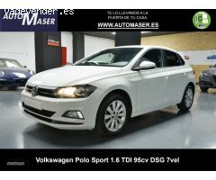 Volkswagen Polo Sport 1.6 TDI 95 CV DSG 7 vel. de 2020 con 157.000 Km por 13.500 EUR. en Madrid