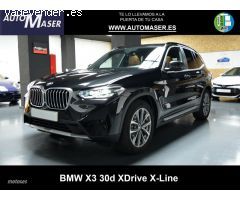 BMW X3 xDrive30d xLine de 2022 con 30.500 Km por 49.500 EUR. en Madrid