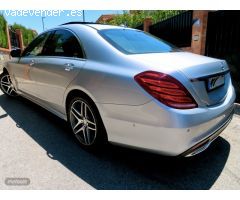 Mercedes Clase S S 350D 4MATIC AMG-PIEL-PANORAMICO-MULTIBEAM-NAVI GR de 2017 con 77.000 Km por 33.70