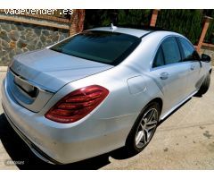 Mercedes Clase S S 350D 4MATIC AMG-PIEL-PANORAMICO-MULTIBEAM-NAVI GR de 2017 con 77.000 Km por 33.70