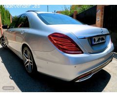 Mercedes Clase S S 350D 4MATIC AMG-PIEL-PANORAMICO-MULTIBEAM-NAVI GR de 2017 con 77.000 Km por 33.70