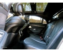 Mercedes Clase S S 350D 4MATIC AMG-PIEL-PANORAMICO-MULTIBEAM-NAVI GR de 2017 con 77.000 Km por 33.70