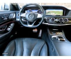 Mercedes Clase S S 350D 4MATIC AMG-PIEL-PANORAMICO-MULTIBEAM-NAVI GR de 2017 con 77.000 Km por 33.70