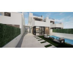 VILLAS DE OBRA NUEVA EN LOS ALCAZARES