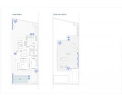 VILLAS DE OBRA NUEVA EN BALSICAS, MURCIA