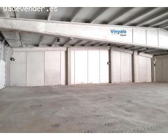 Nave diáfana para uso comercial!