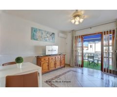 Se alquilo solamente por 3 meses estudio con terraza en los cristianos