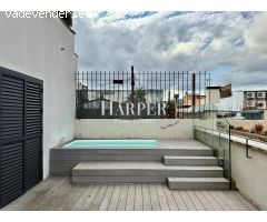 Elegante piso de 2 habitaciones con terraza y piscina en el Barrio Gótico