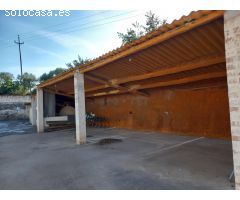 OPORTUNIDAD CONJUNTO DE NAVES, ALMACENES Y MASIA EN MORA D´EBRE