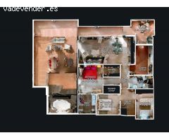 Exclusivo ático en Marina del Este con terraza de 100 m2, garaje, piscina y vistas al mar