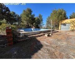 CHALET PRECIOSO EN ZONA CANTO BLANCO. 55.600M2 DE TERRENO. PISCINA Y POZO ,VALLADO