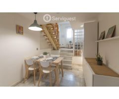 Duplex en Zona Chamartin en alquiler temporal.