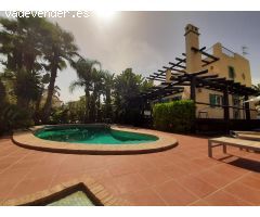 Villa de 4 habitaciones con piscina privada en Vera Playa
