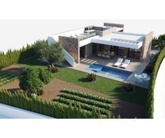 Villas de Obra Nueva en Hacienda del Álamo Golf Resort, Murcia