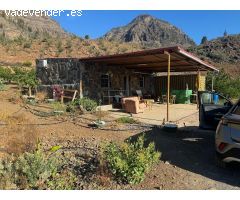 Vida autosuficiente en una gran finca con casa en el valle de los albaricoques