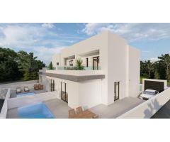 Villas con piscina privada en Daya Nueva, Costa Blanca