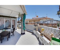 Ático de 1 dormitorio con 45 m² de terraza en esquina
