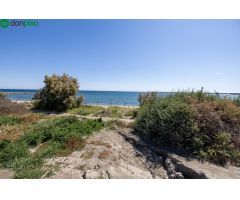 Finca de recreo con invernadero junto a la playa