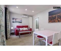Apartamento fresco de 1 dormitorio en alquiler en Poble-sec