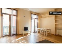 Soleado apartamento de 1 dormitorio en alquiler en Barri Gòtic