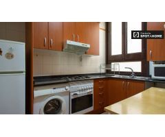 Soleado apartamento de 1 dormitorio en alquiler en Barri Gòtic