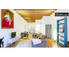 Estupendo apartamento estudio en alquiler cerca del Museo de la Xocolata en El Born