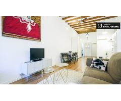 Estupendo apartamento estudio en alquiler cerca del Museo de la Xocolata en El Born