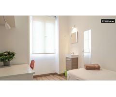 Habitación en residencia de estudiantes en Moncloa, Madrid.