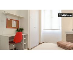 Habitación en residencia de estudiantes en Moncloa, Madrid.