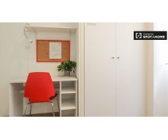 Habitación en residencia de estudiantes en Moncloa, Madrid.