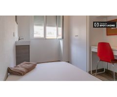 Habitación en residencia de estudiantes en Moncloa, Madrid.