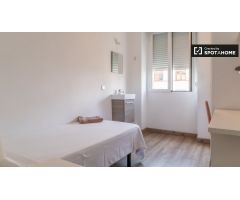 Habitación en residencia de estudiantes en Moncloa, Madrid.