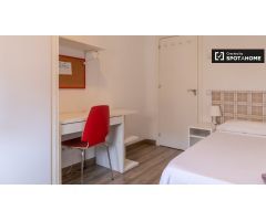 Habitación en residencia de estudiantes en Moncloa, Madrid.