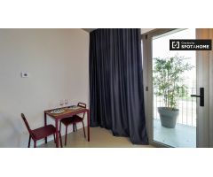 Moderno estudio en alquiler en Poblenou, Barcelona (Solo estudiantes)