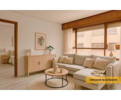Vivienda reformada y sin muebles para alquilar en la zona de Gaztambide