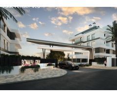 Apartamento 3 dormitorios en residencial de obra nueva en Bonalba Golf con vistas al mar