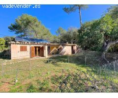 Finca rústica de carácter mallorquín y vistas a la Tramontana en Calviá