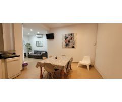 Alquiler de una casa en Cabanyal de 4 habitaciones y 2 baños perfecto para familia grande o grupos