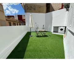 piso con terraza grande al lado del parque Turia y Bioparc